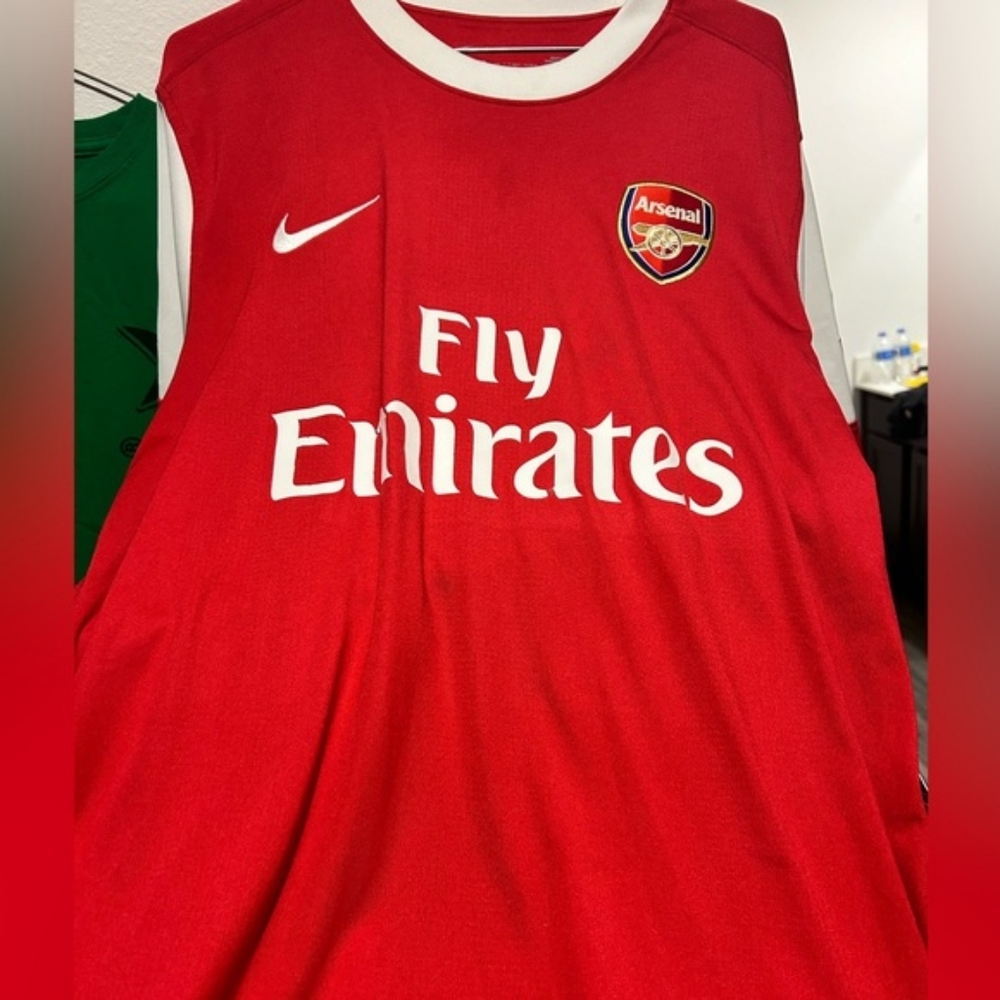 Nike Dri fit Arsenal Soccer Jersey Size L